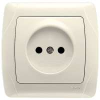 Розетка без заземления крем VIKO CARMEN 90562007